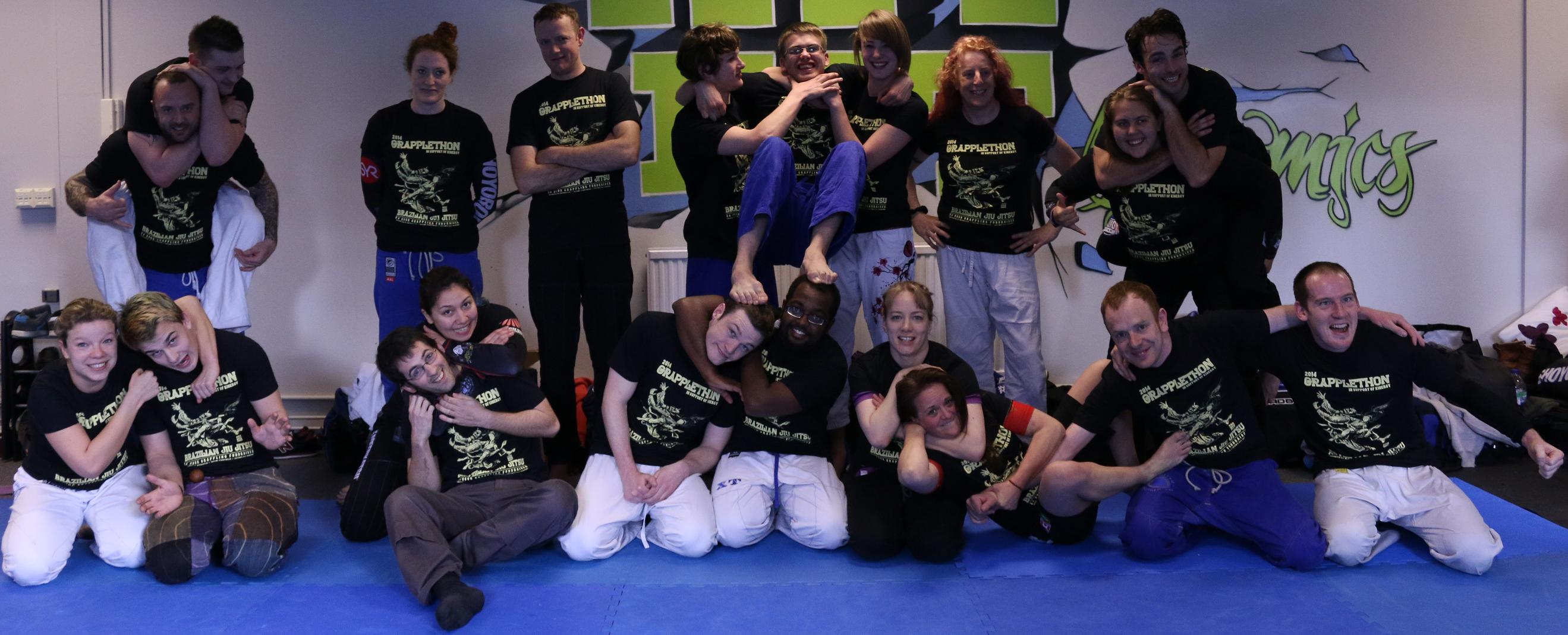 BJJ Bristol Artemis Brazilian Jiu Jitsu Grapplethon for Kinergy