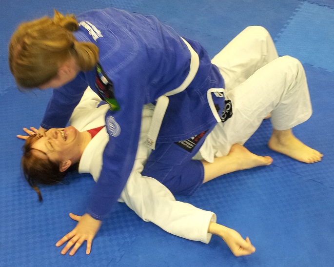 Artemis BJJ Bristol Brazilian Jiu Jitsu Mount position women's class