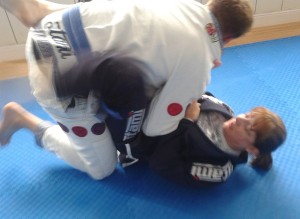 Artemis BJJ Tracey and Paul back injury adapt2