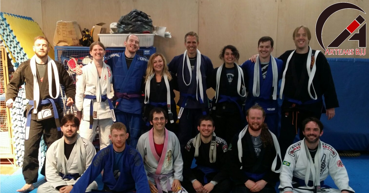 Grading with Kev Capel at Artemis BJJ Bristol Brazilian Jiu Jitsu