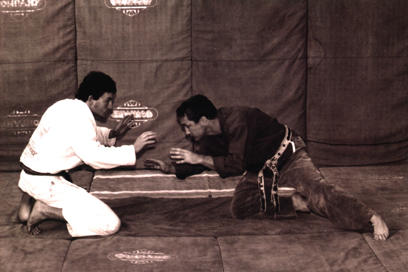 Artemis BJJ Brazilian Jiu Jitsu Bristol interview with John Will, shown with Rilion in 1987