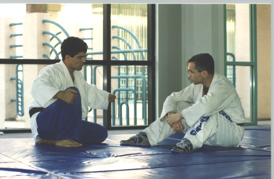 Artemis BJJ Brazilian Jiu Jitsu Bristol interview with John Will, shown with Jean Jacques Machado