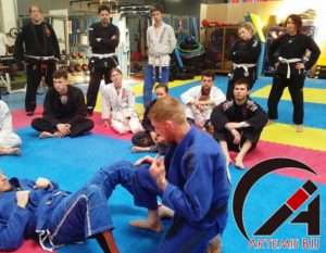 Artemis BJJ Brazilian jiu jitsu seminar with Kev Capel